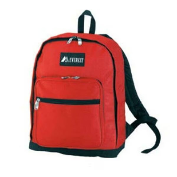 Everest 16.5 in. Classic Backpack, Everest Trading, Mfr#: 1045BP-RD